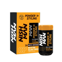 Nishman Powder Styling CP White Coverage Puder Do Włosów Siwych 20g