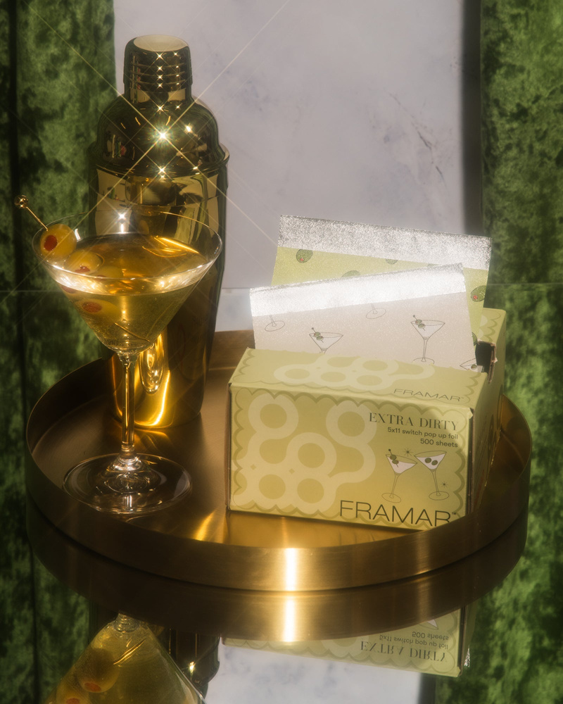 Framar Extra Dirty Folia Fryzjerska Ryflowana W Arkuszach 500 szt.
