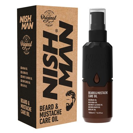 Nishman Beard & Mustache Care Oil Olejek 100 ml