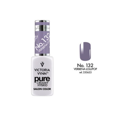 VICTORIA VYNN 132 Pure Creamy Hybrid Verbena Lollipop kremowy Lakier hybrydowy 8ml 