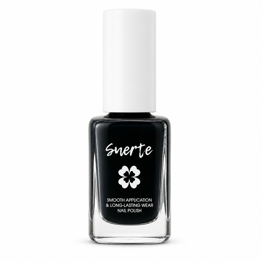 Suerte 002 Black Lakier Klasyczny Do Paznokci 9 ml