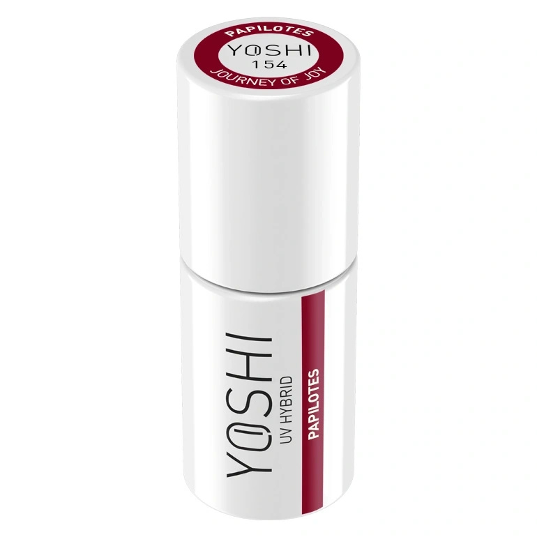 Yoshi Lakier Hybrydowy 154 Papilotes UV LED 6 ml