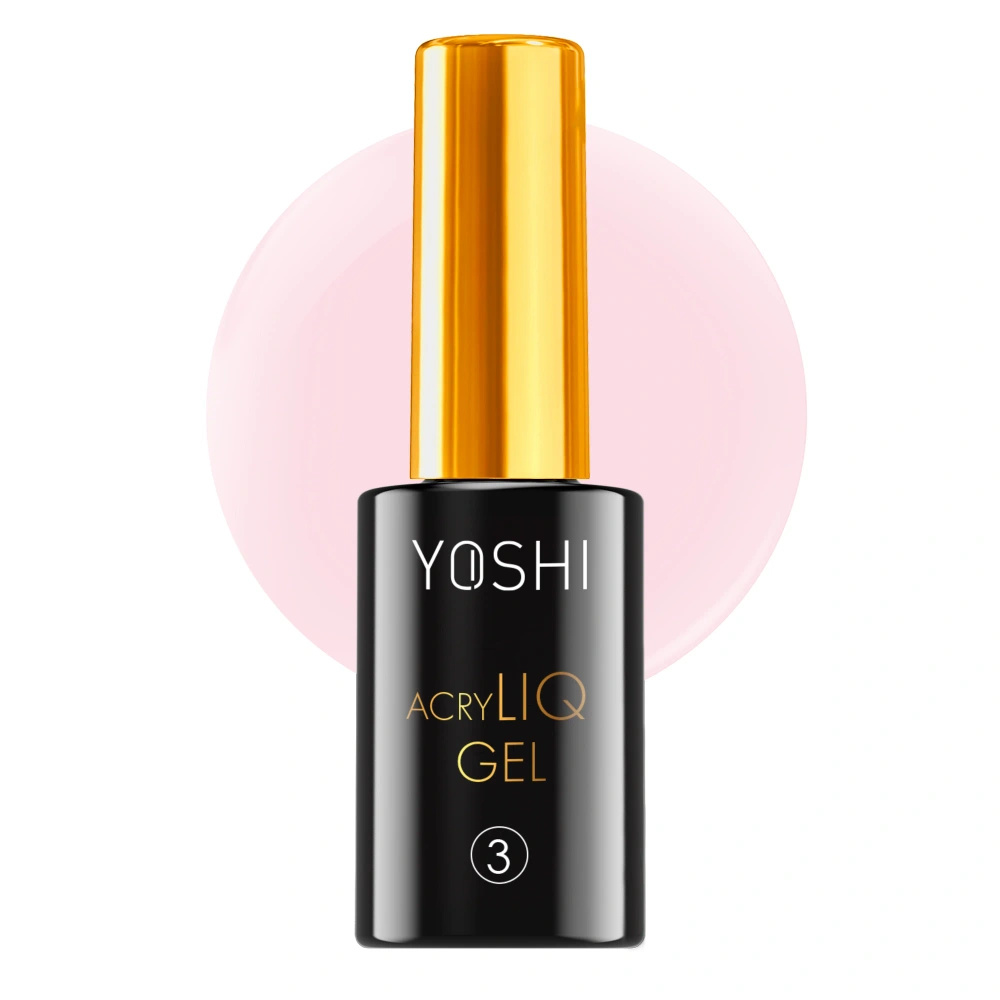 Yoshi AcryLIQ Gel No3 Płynny Akrylożel w Butelce 10 ml