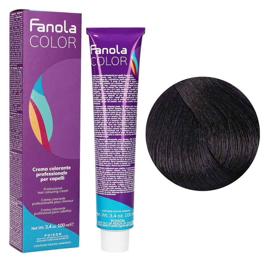 FANOLA 4.22 farba do włosów 100ml 