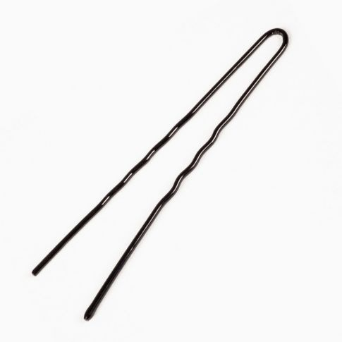 Szpilki Kokówki Czarne Karbowane 45 mm 20 szt. 