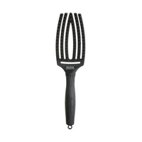 Olivia Garden Finger Brush Full Black Medium Combo Szczotka Do Włosów