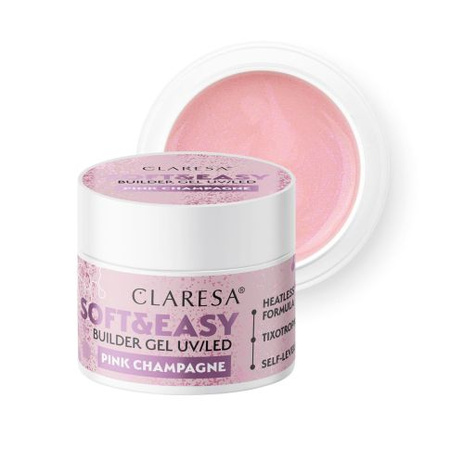 Claresa Soft&Easy Builder Gel Żel Budujący Pink Champagne 12g