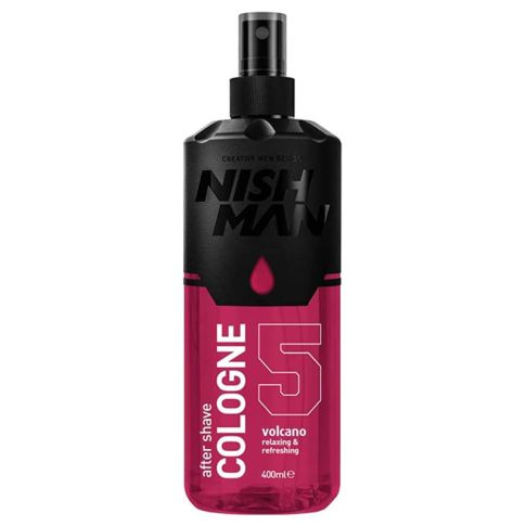 Nishman After Shave Cologne 5 Volcano Woda Kolońska 400 ml 
