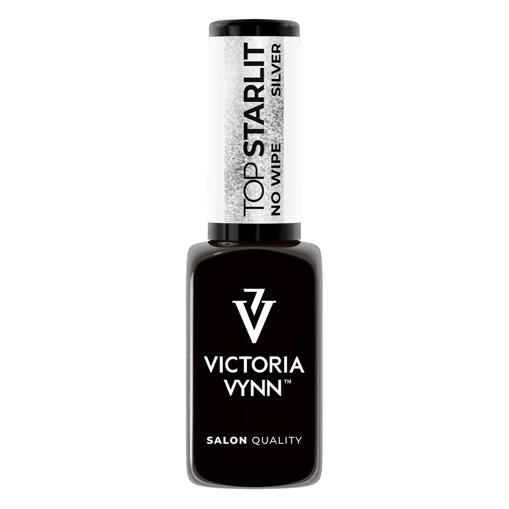 Victoria Vynn Gel Polish Top Starlit Silver No Wipe 8 ml