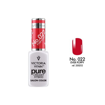 VICTORIA VYNN 022 Pure Creamy Hybrid Ever Poppy kremowy Lakier hybrydowy 8ml