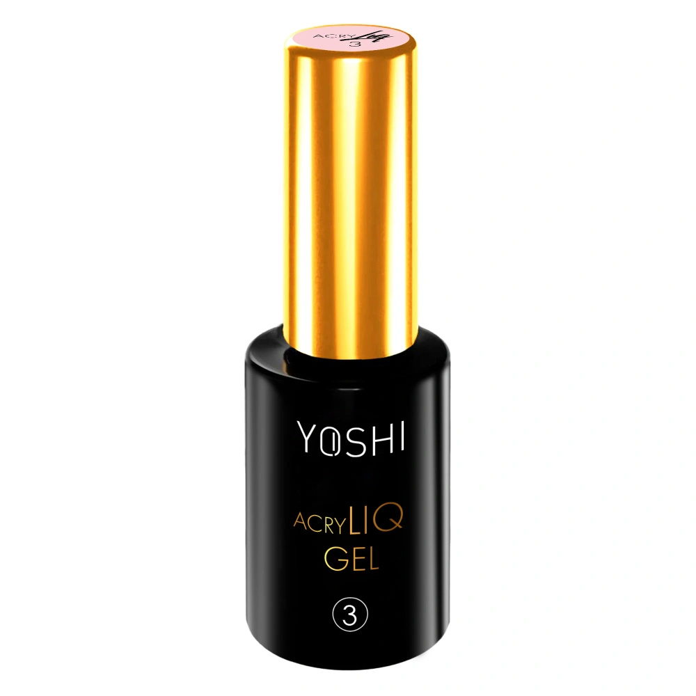 Yoshi AcryLIQ Gel No3 Płynny Akrylożel w Butelce 10 ml