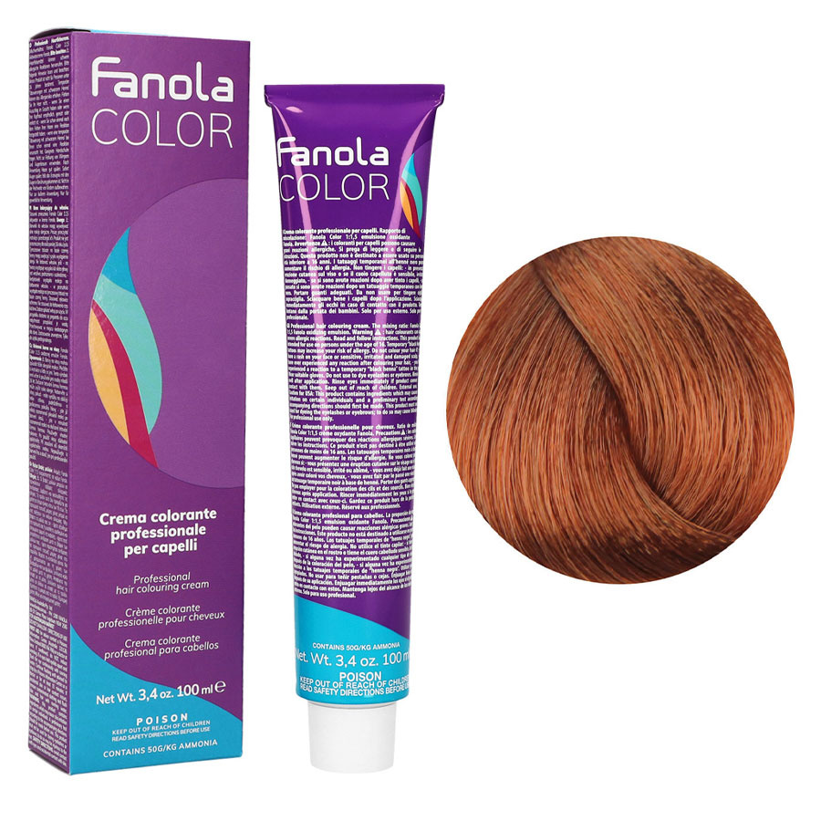 FANOLA 7.04 farba do włosów 100ml 