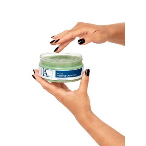 Arkada Peeling Cukrowy Geranium Przeciwgrzybiczny 300g