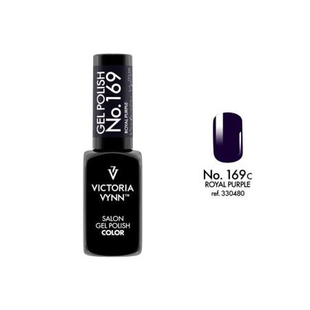 VICTORIA VYNN 169 Gel Polish Color Royal Purple Lakier hybrydowy 8ml 