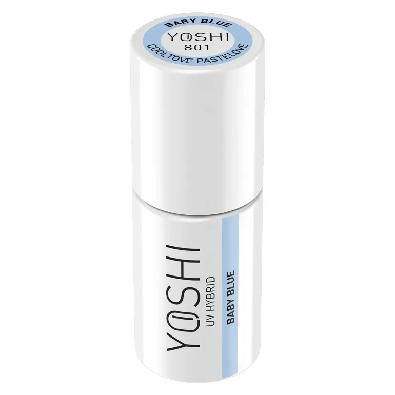 Yoshi Lakier Hybrydowy 801 Baby Blue 6 ml