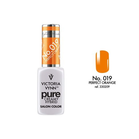 VICTORIA VYNN 019 Pure Creamy Hybrid Perfect Orange kremowy Lakier hybrydowy 8ml 