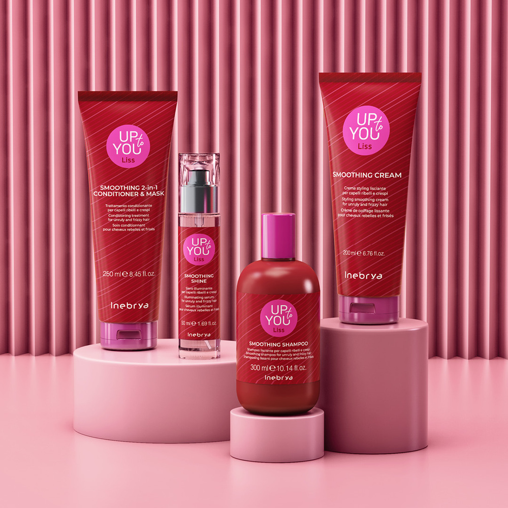 Inebrya Up To You Liss Smoothing 2w1 Wygładzająca Maska & Odżywka 250 ml