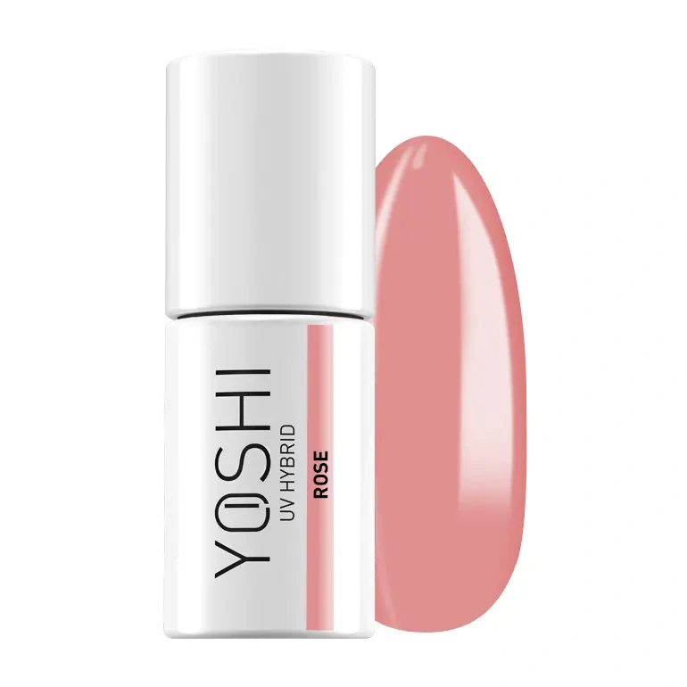 Yoshi Lakier Hybrydowy 003 Rose UV LED 6 ml