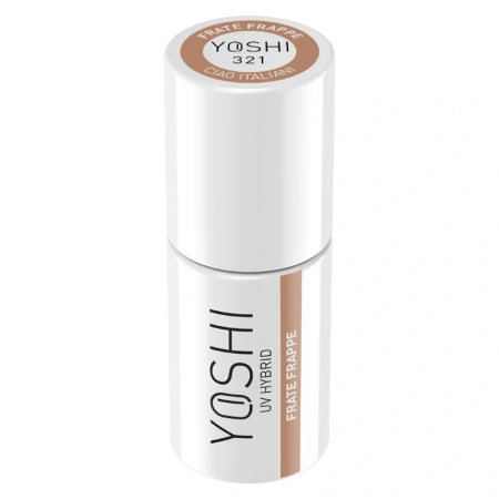 Yoshi Lakier Hybrydowy 321 Frate Frappe UV LED 6 ml