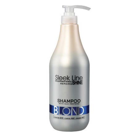 STAPIZ SLEEK LINE Szampon z jedwabiem BLOND 1000ml 