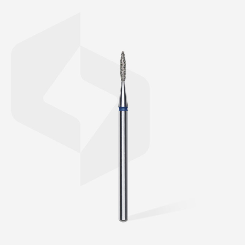 Staleks Frez Diamentowy Płomyk Niebieski Expert 1,6 mm/ 8 mm