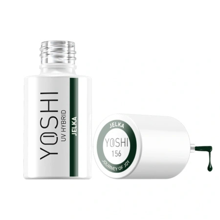Yoshi Lakier Hybrydowy 156 Jelka UV LED 6 ml