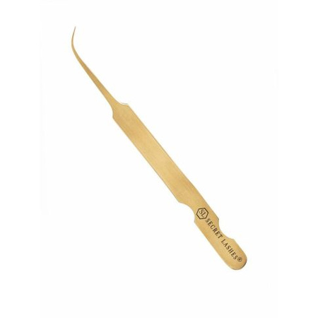 SECRET LASHES Pinceta GOLD SL-02 typ TS + etui