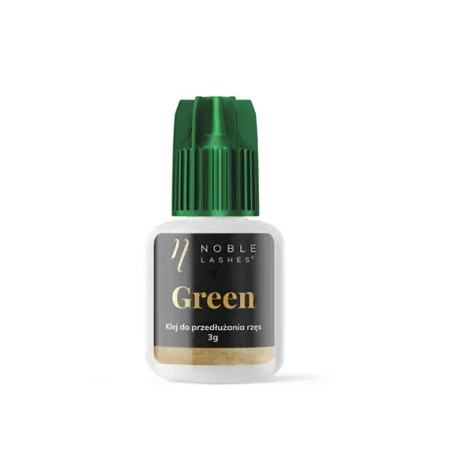Noble Lashes Klej Do Rzęs Green Klej Do Rzęs Szybkoschnący Trwały 3g