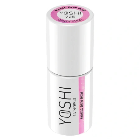 Yoshi Lakier Hybrydowy 725 Magic Bon Bon UV LED 6 ml
