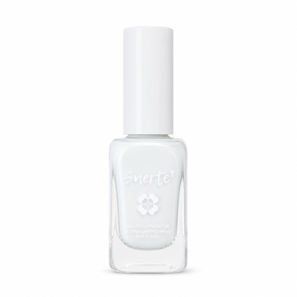 Suerte 001 White Lakier Klasyczny Do Paznokci 9 ml
