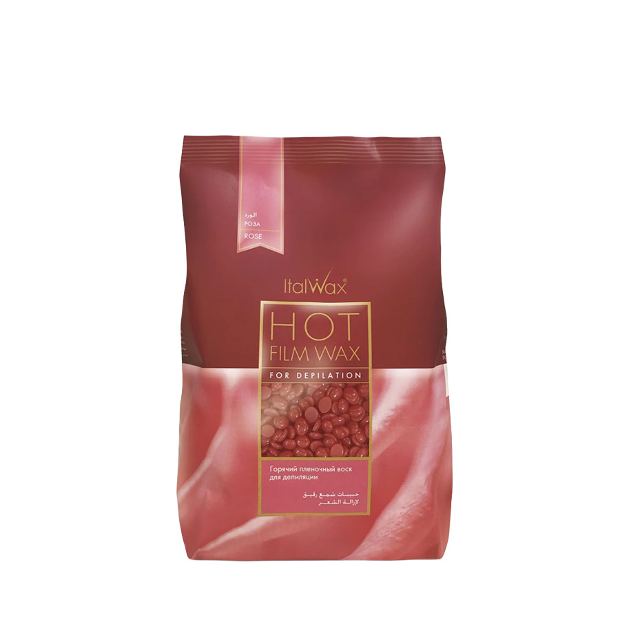 ItalWax Hot Film Wax Wosk Twardy Rose 500g