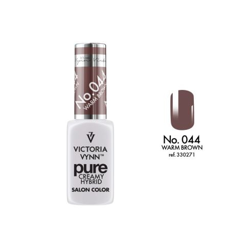 VICTORIA VYNN 044 Pure Creamy Hybrid Warm Brown kemowy Lakier hybrydowy 8ml 