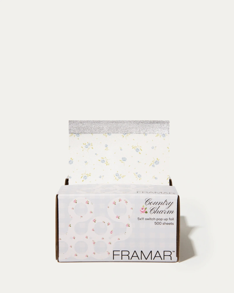 Framar Country Charm Folia Fryzjerska Ryflowana W Arkuszach 500 szt.