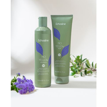 Echosline No Yellow Szampon Do Włosów Blond 300 ml 