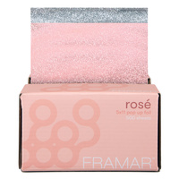 Framar Rose All Day Folia Fryzjerska Ryflowana W Arkuszach 500 szt.