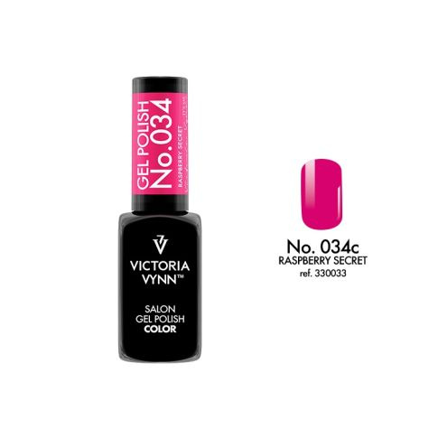 VICTORIA VYNN 034c Gel Polish Color Raspberry Secret Lakier hybrydowy 8ml 