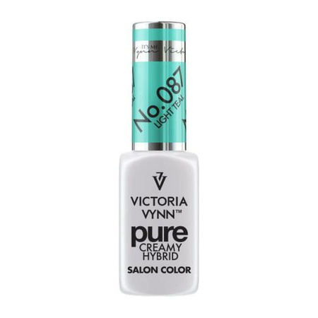 VICTORIA VYNN 087 Pure Creamy Hybrid Light Teal kremowy Lakier hybrydowy 8ml 