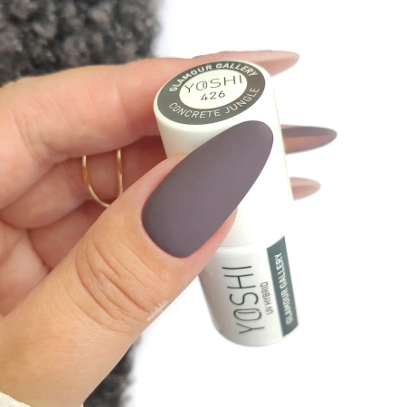 Yoshi Lakier Hybrydowy 426 Glamour Gallery UV LED 6 ml