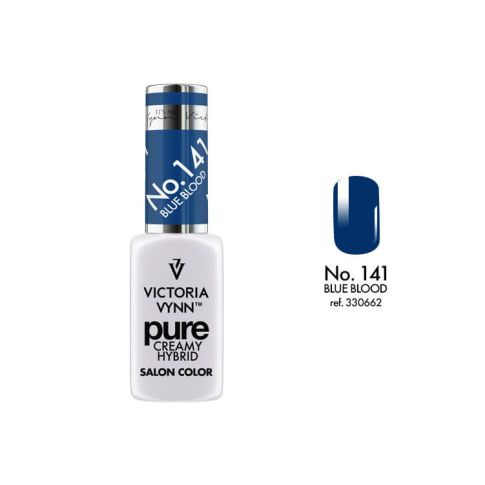 VICTORIA VYNN 141 Pure Creamy Hybrid Blue Blood kremowy Lakier hybrydowy 8ml 
