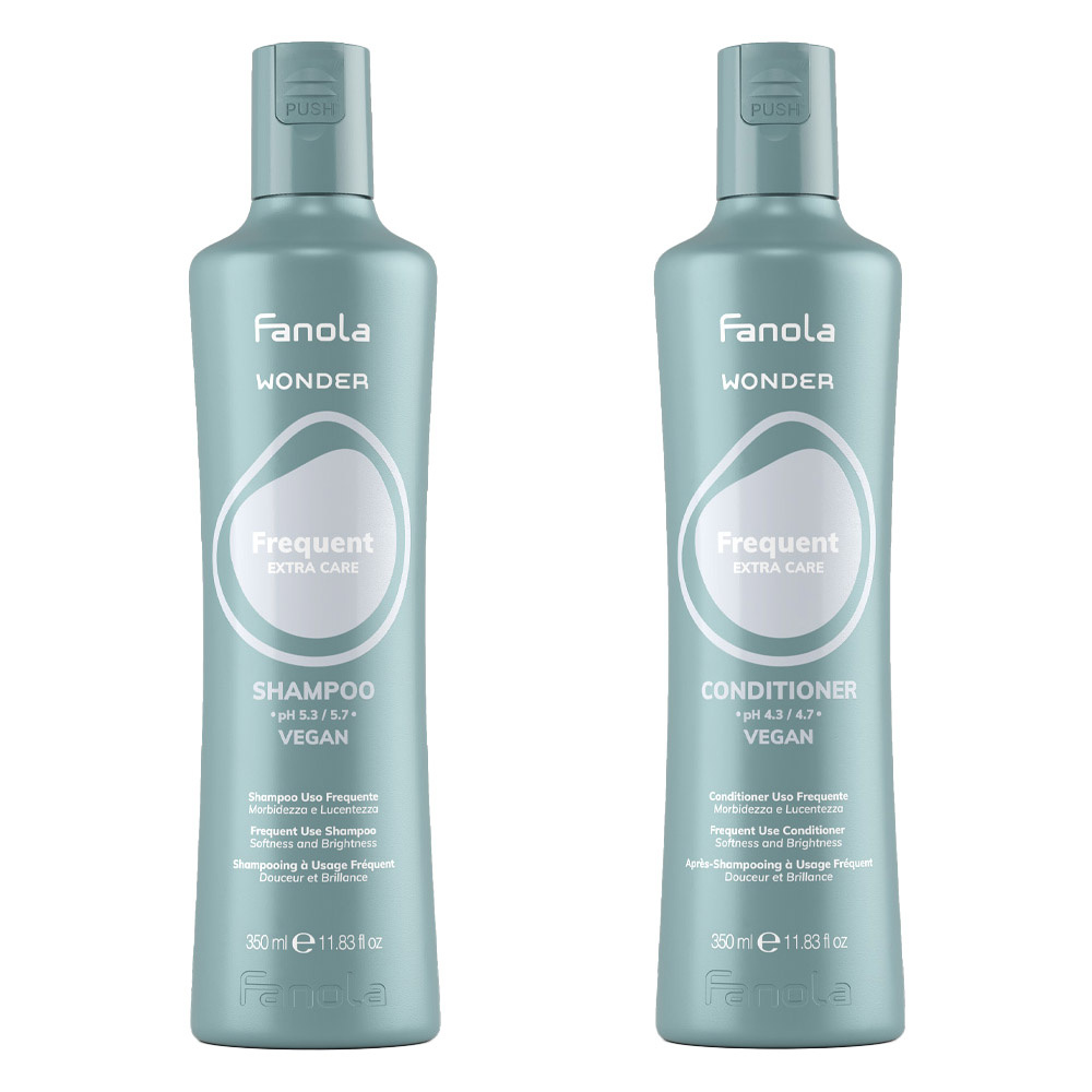 Fanola Zestaw Wonder Frequent Szampon Do Codziennej Pielęgnacji 350 ml + Odżywka 350 ml