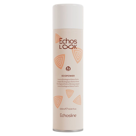 Echosline Echos Look Ecopower Extra Mocny Eko Lakier Do Włosów 320 ml