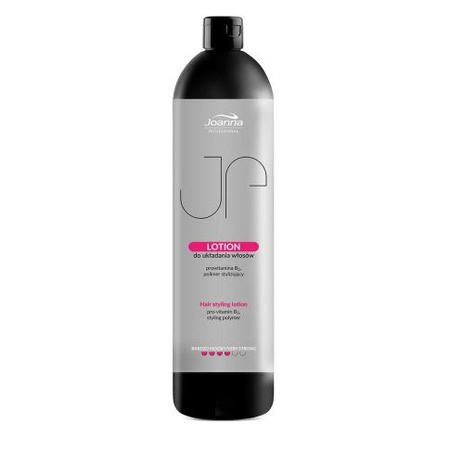 JOANNA PROFESSIONAL Lotion do układania włosów bardzo mocny 1000ml 