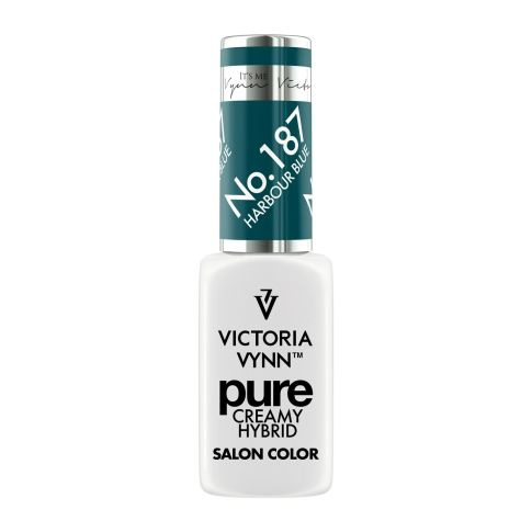 Victoria Vynn Pure Creamy Hybrid 187 HARBOUR BLUE kremowy lakier hybrydowy 8ml