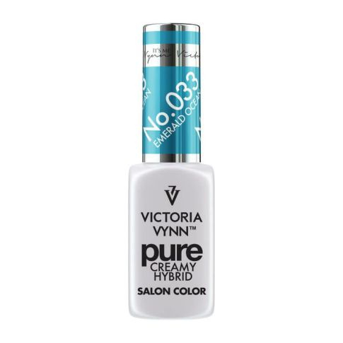 VICTORIA VYNN 033 Pure Creamy Hybrid Emerald Ocean kremowy lakier hybrydowy 8ml 