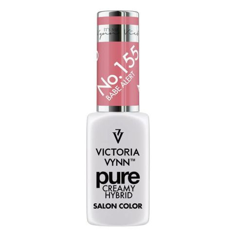 Victoria Vynn Pure Creamy Hybrid 155 BABE ALERT kremowy lakier hybrydowy 8ml 