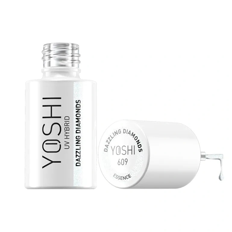 Yoshi Lakier Hybrydowy 609 Dazzling Diamonds UV LED 6 ml