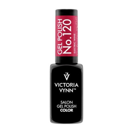 VICTORIA VYNN 120 Gel Polish Color Electric Wine Lakier hybrydowy 8ml