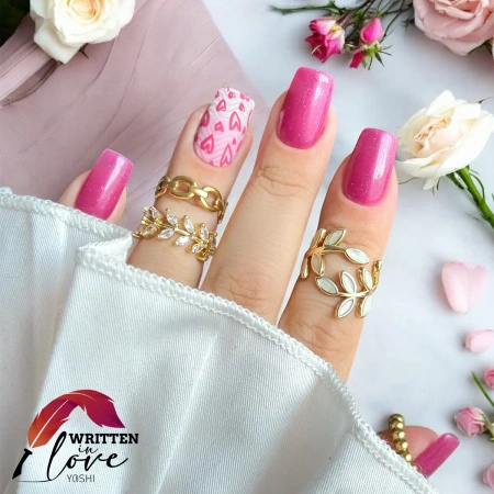 Yoshi Lakier Hybrydowy 162 Love`S First Draft UV LED 6 ml