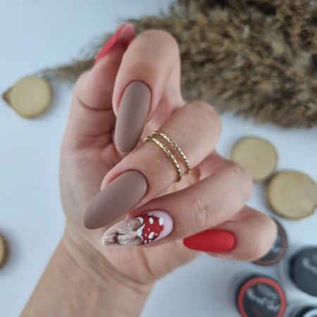 Yoshi Lakier Hybrydowy 321 Frate Frappe UV LED 6 ml