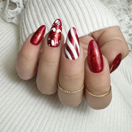 Yoshi Lakier Hybrydowy 612 Fiery Love UV LED 6 ml